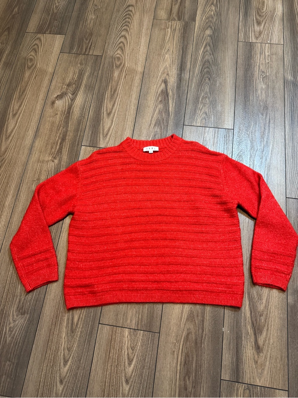 Red striped sweater